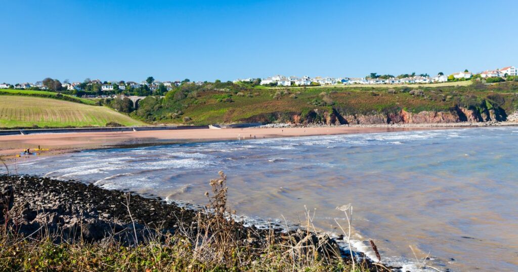 Broadsands beach walk