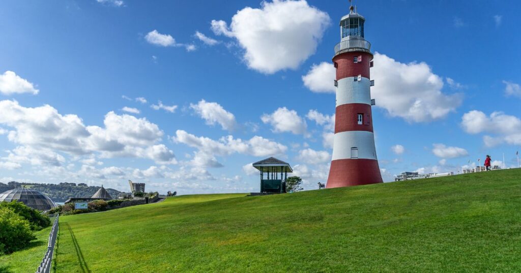 Smeaton's Tower lighthouse in Plymouth